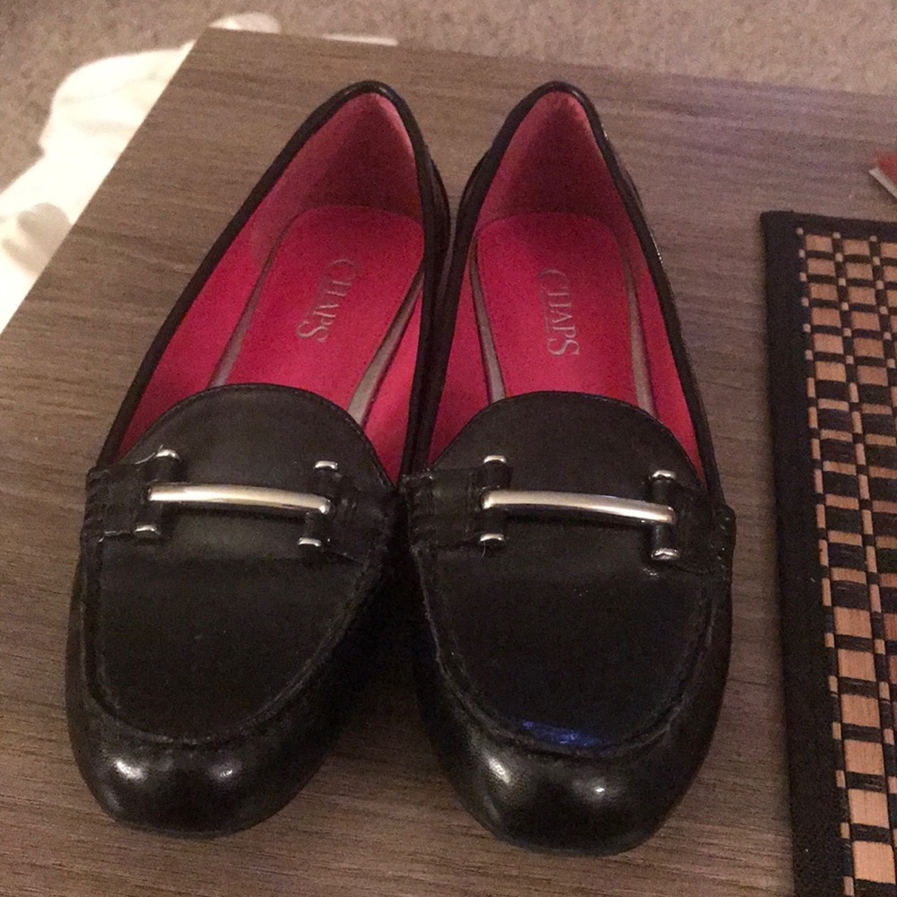 Chaps women’s black shoes 8.5